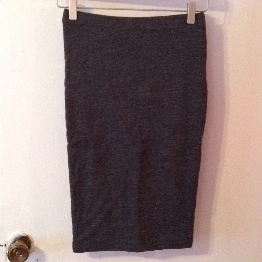 H&M Grey Pencil Skirt